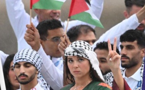 La déléguation palestinienne au JO Paris 2024