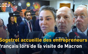 Sogetrel accueille des entrepreneurs français lors de la visite de Macron