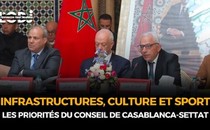 Infrastructures, culture et sport : les priorités du Conseil de Casablanca-Settat