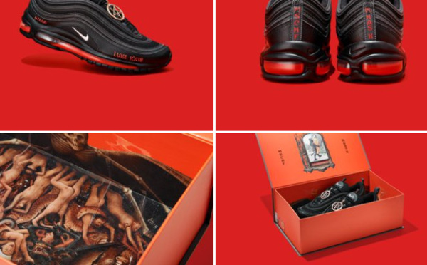 Nike sort des chaussures fabriquées avec du sang humain !