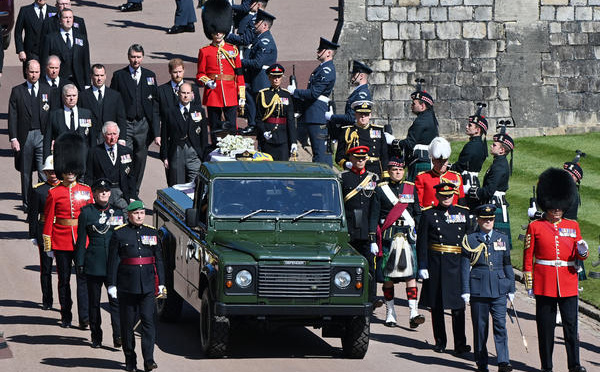 Ultime hommage de la famille royale britannique au prince Philip