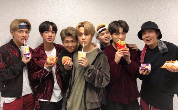 McDonald's va bientôt lancer un repas BTS 