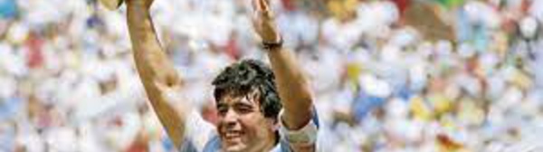 Légende : Nous avons tous en nous quelque chose de Maradona