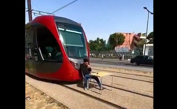 Arrestation du jeune qui a perturbé le trafic du tramway à Casablanca 