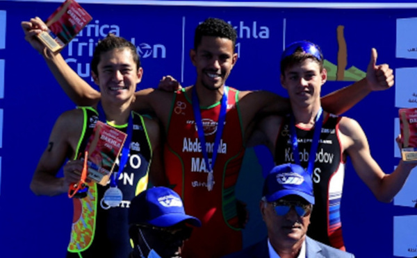 Coupe d’Afrique de triathlon de Dakhla : Victoire du Marocain Abdelmoula et de la Japonaise Ikeno
