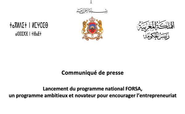 Lancement du programme FORSA