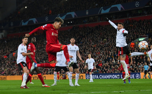 C1 : Liverpool qualifié aux dépens de Benfica