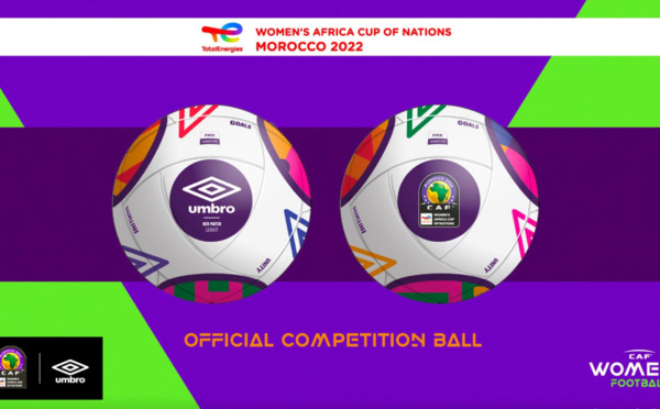 Maroc 2022 : Le ballon officiel de la CAN féminine dévoilé