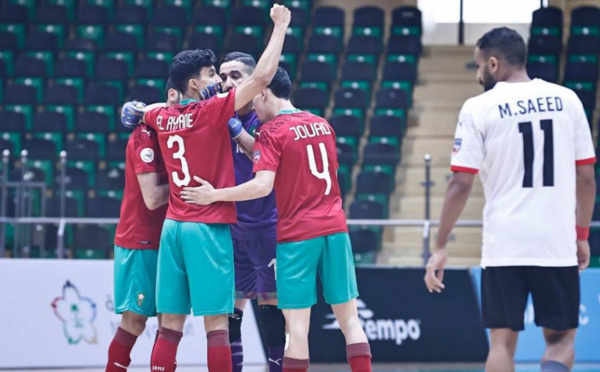 Coupe Arabe Futsal : Les Lions de l'Atlas en finale !