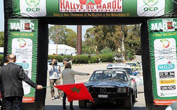 Départ d'Agadir du 22e Rallye du Maroc