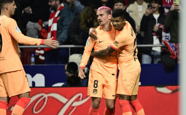 Espagne : l'Atlético Madrid domine l'Athletic Bilbao