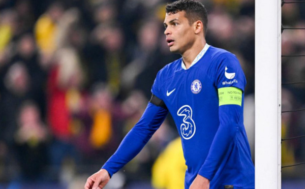 Chelsea : blessure ligamentaire au genou pour Thiago Silva