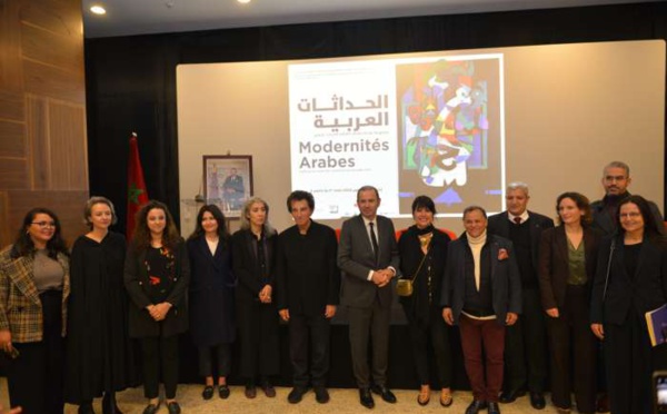 Vernissage de l’exposition-événement “Modernités Arabes-Collection du musée de l’IMA”