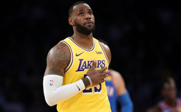 NBA : LeBron James (Lakers) de retour face aux Bulls