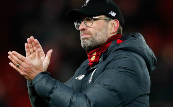 Angleterre : Klopp pas inquiet d'être éventuellement limogé par Liverpool