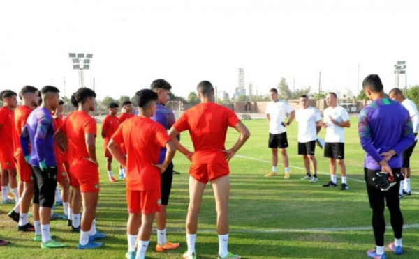 Les Lionceaux de l'Atlas U20 en stage de préparation à Maâmora