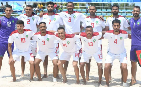 Coupe arabe de beach soccer : les Lions de l’Atlas en Arabie saoudite