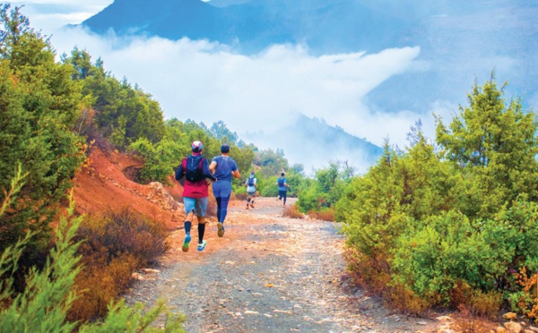 Troisième édition du Trail Aurocher Oukaimden , le 21 mai 2023