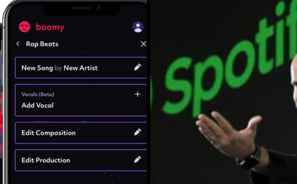 La plateforme Boomy (IA Music) déstabilise Spotify
