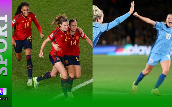 Coupe du Monde féminine : ce sera une finale Espagne - Angleterre