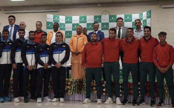 Coupe Davis : le Maroc et l'Inde à égalité (1-1) à l'issue de la première journée