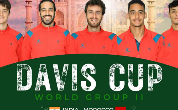 Coupe Davis (Groupe Mondial II) : le Maroc perd face à l'Inde