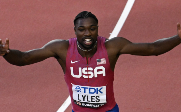 Athlétisme : Lyles et Richardson, rois du 100 m dominés à Eugene