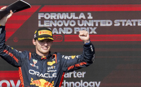 F1 : 50e victoire pour Verstappen au Grand Prix des Etats-Unis