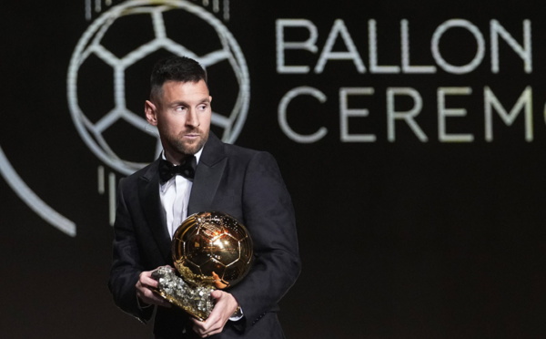 Lionel Messi remporte son huitième Ballon d'Or