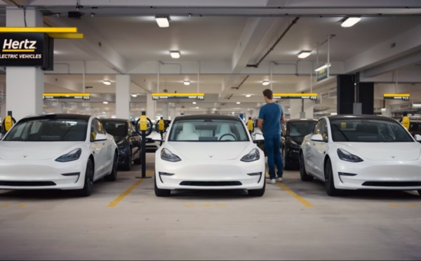 Hertz est le grand perdant des baisses de prix chez Tesla