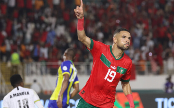 Youssef En-Nesyri, premier Lion de l'Atlas à marquer dans quatre éditions de la CAN