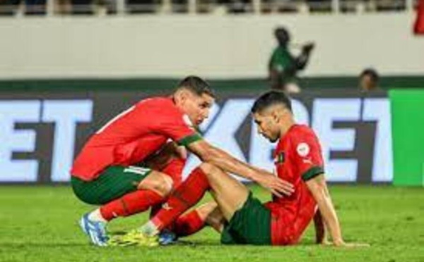 Maroc-Afrique du Sud : les larmes d’Achraf Hakimi