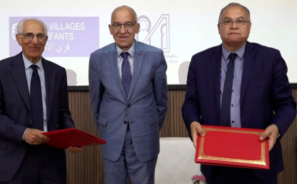 L'Université Mohammed V signe un partenariat avec SOS Villages d'Enfants