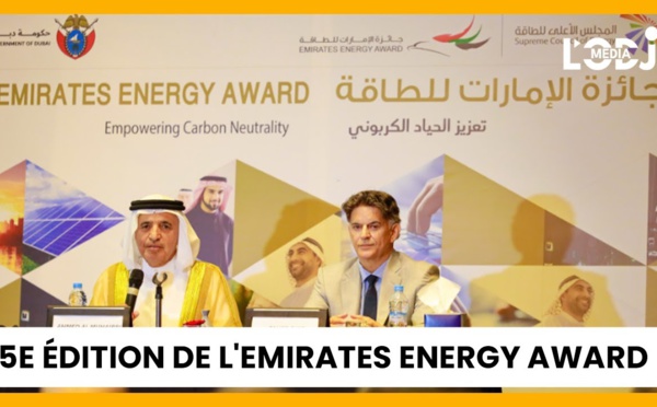 Lancement de la 5e édition de l'Emirates Energy Award 2023-2025 au Maroc
