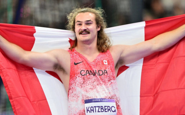 Athlétisme : le Canadien Ethan Katzberg champion olympique du marteau