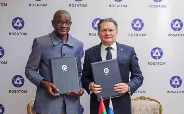 Rosatom projette la construction d'une centrale nucléaire au Burkina Faso