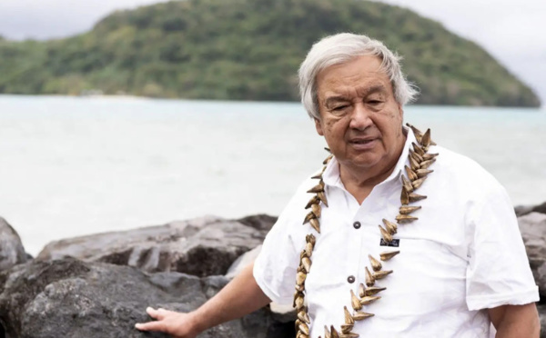 Aux Samoa, le chef de l’ONU appelle à la justice climatique