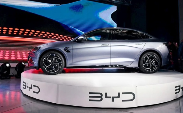 ​BYD : 1 Million de voitures électriques vendues en 2024