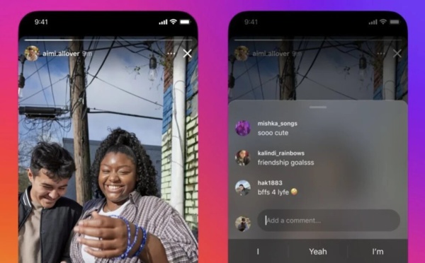 Update sur Instagram : Les Stories deviennent un véritable forum d'échanges !