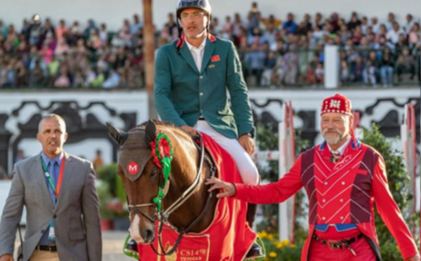 Ghali Boukaa remporte le Grand Prix de SM le Roi Mohammed VI de saut d’obstacles