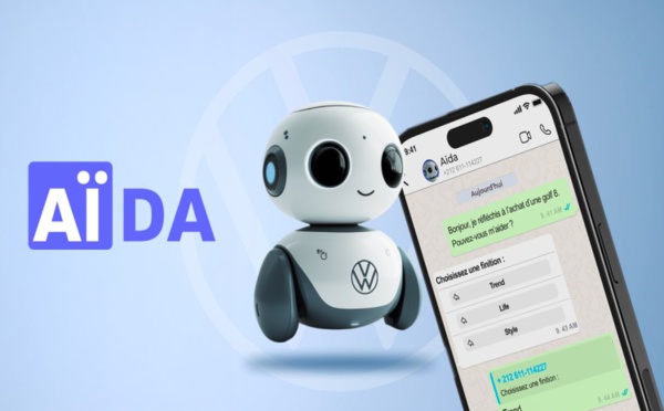 Volkswagen Maroc lance AIDA, son chatbot IA pour répondre à ses clients