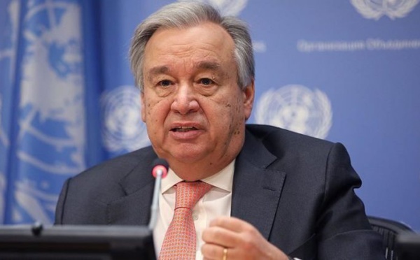 Guterres, a publié son rapport annuel sur l'évolution de la situation au Sahara Marocain