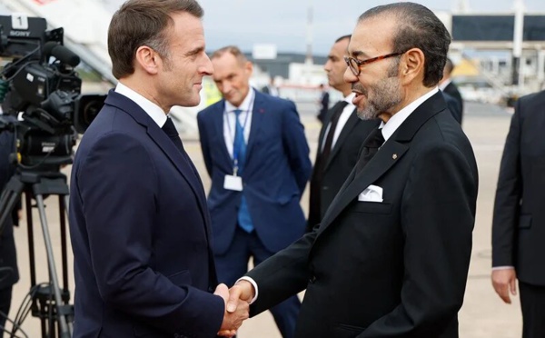 Visite d'État : Arrivée du président Macron au Maroc !