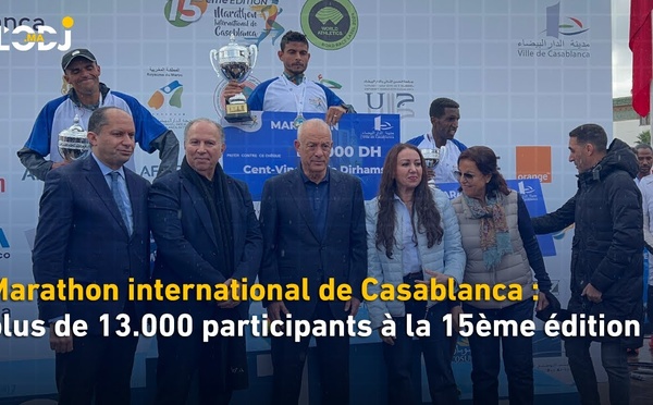  Marathon international de Casablanca : Plus de 13.000 participants à la 15ème édition 