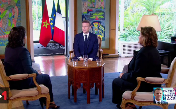 Entretien spécial avec le Président de la République française Emmanuel Macron sur MEDI1 TV