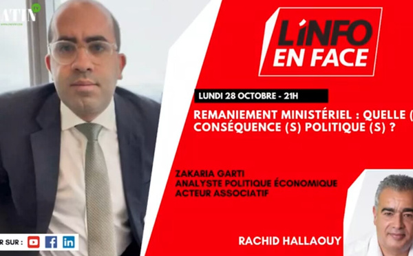 L'Info en Face avec Zakaria Garti