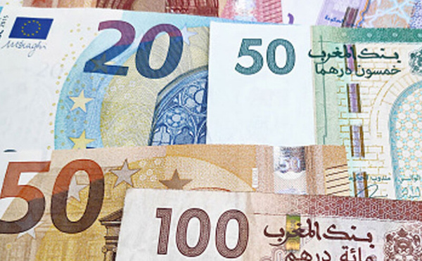 Le dirham perd 0,12% face à l'euro