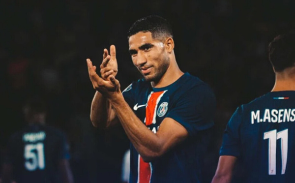 Achraf Hakimi proche de prolonger son contrat avec le PSG jusqu'en 2029