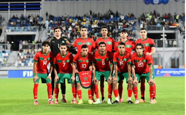 Le Maroc U20 démarre fort au tournoi UNAF avec une victoire contre l'Égypte