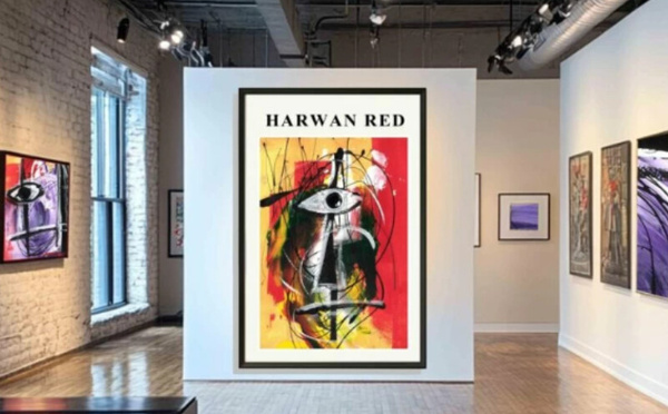  Bruxelles accueille à nouveau Harwan Red pour une exposition inédite